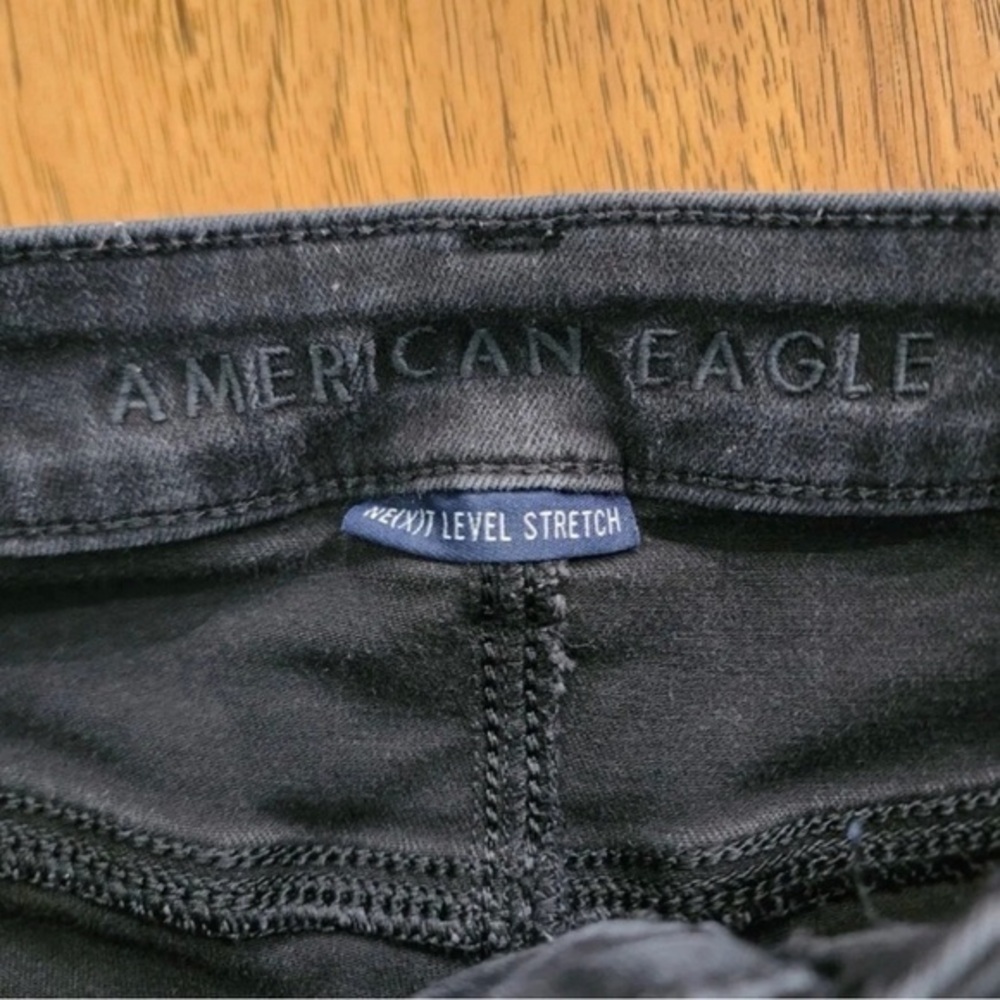 American Eagle - Skinny Jeans Black Wash‎ - Picture 6 of 10